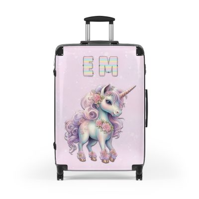 Pink Unicorn Custom Suitcase