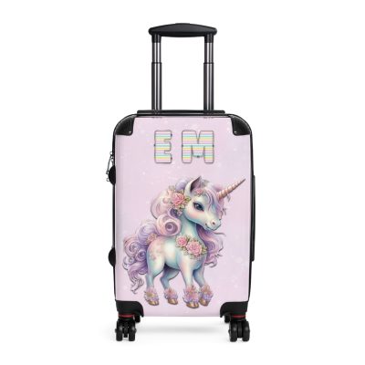 Pink Unicorn Custom Suitcase