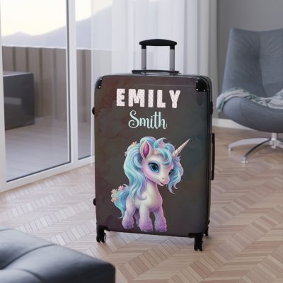 Custom Unicorn Suitcase