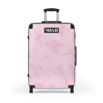 Personalized Name Marble Suitcase