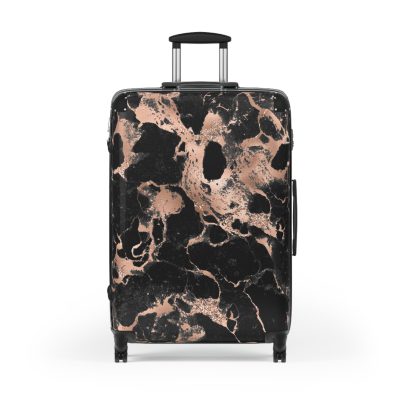 Marble Suitcase - A stylish suitcase featuring an elegant marble design, perfect for travelers who want to add a touch of timeless luxury to their luggage.