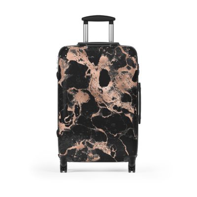 Marble Suitcase - A stylish suitcase featuring an elegant marble design, perfect for travelers who want to add a touch of timeless luxury to their luggage.