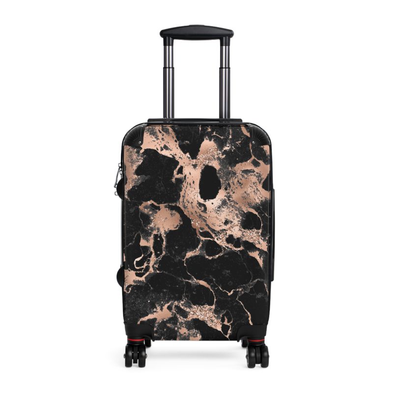 Marble Suitcase - A stylish suitcase featuring an elegant marble design, perfect for travelers who want to add a touch of timeless luxury to their luggage.