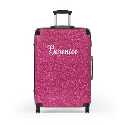 Custom Barbie Suitcase - Personalized Travel Luggage with Unique Barbie-Themed Design