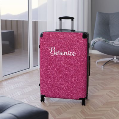 Custom Barbie Suitcase - Personalized Travel Luggage with Unique Barbie-Themed Design