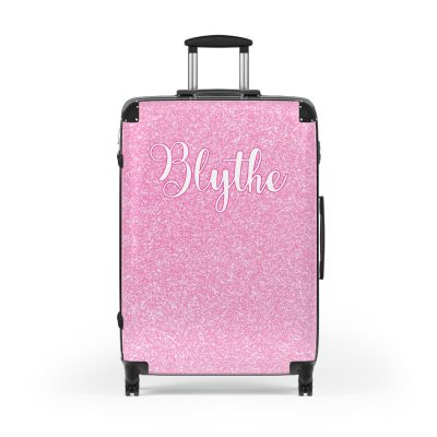 Custom Barbie Suitcase - Personalized Barbie Themed Luggage with Vibrant Design