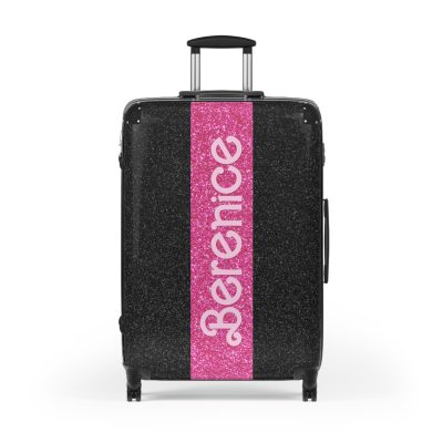 Custom Barbie Suitcase - Personalized Barbie Themed Luggage with Vibrant Design