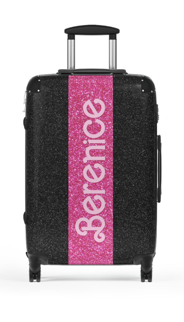 Custom Barbie Suitcase - Personalized Barbie Themed Luggage with Vibrant Design