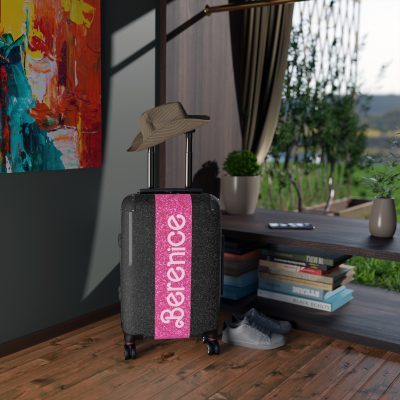 Custom Barbie Suitcase - Personalized Barbie Themed Luggage with Vibrant Design