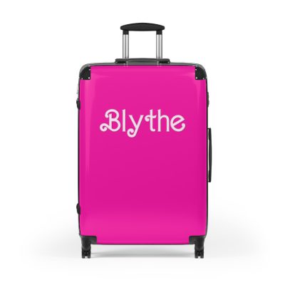 Custom Barbie Suitcase - Personalized Barbie Themed Luggage with Vibrant Design