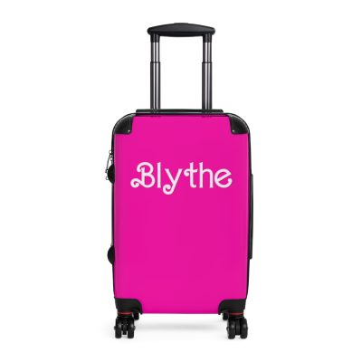 Custom Barbie Suitcase - Personalized Barbie Themed Luggage with Vibrant Design