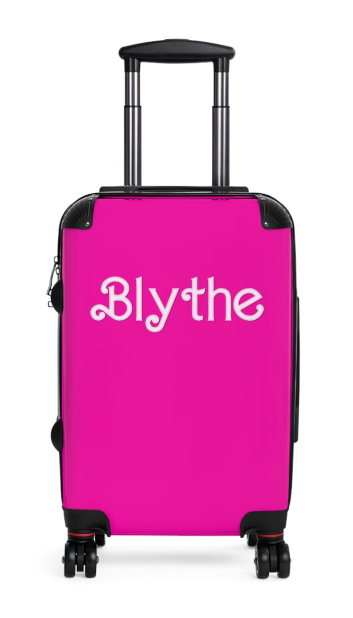 Custom Barbie Suitcase - Personalized Barbie Themed Luggage with Vibrant Design