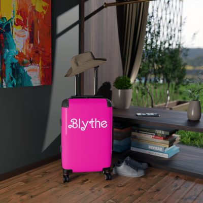 Custom Barbie Suitcase - Personalized Barbie Themed Luggage with Vibrant Design