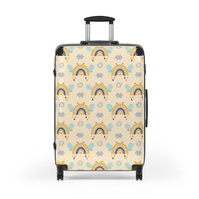 Bee Suitcase - A charming suitcase adorned with bee designs, perfect for travelers who love all things bee-themed.