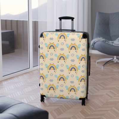 Bee Suitcase - A charming suitcase adorned with bee designs, perfect for travelers who love all things bee-themed.