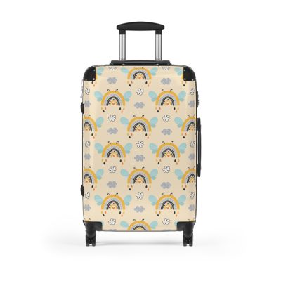 Bee Suitcase - A charming suitcase adorned with bee designs, perfect for travelers who love all things bee-themed.