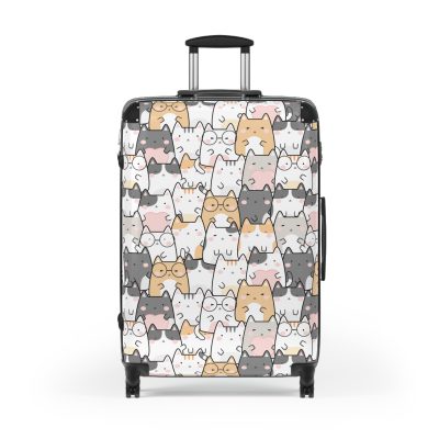 Kawaii Suitcase - A charming suitcase adorned with cute and adorable designs, perfect for travelers who love all things kawaii.