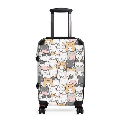 Kawaii Suitcase - A charming suitcase adorned with cute and adorable designs, perfect for travelers who love all things kawaii.