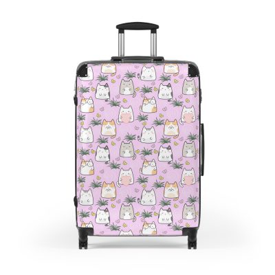 Kawaii Suitcase - A charming suitcase adorned with cute and adorable designs, perfect for travelers who love all things kawaii.