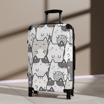 Kawaii Suitcase - A charming suitcase adorned with cute and adorable designs, perfect for travelers who love all things kawaii.