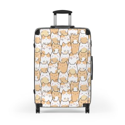 Kawaii Suitcase - A charming suitcase adorned with cute and adorable designs, perfect for travelers who love all things kawaii.