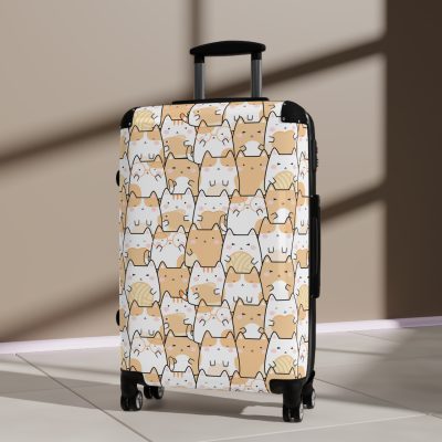 Kawaii Suitcase - A charming suitcase adorned with cute and adorable designs, perfect for travelers who love all things kawaii.