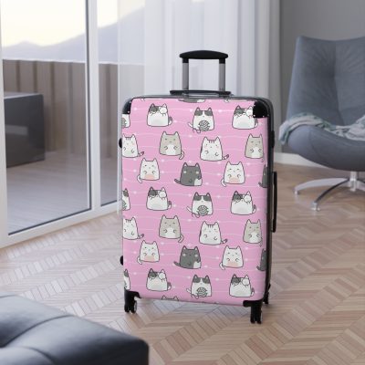 Kawaii Suitcase - A charming suitcase adorned with cute and adorable designs, perfect for travelers who love all things kawaii.