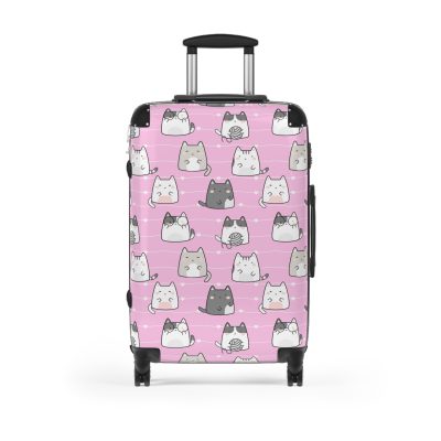 Kawaii Suitcase - A charming suitcase adorned with cute and adorable designs, perfect for travelers who love all things kawaii.