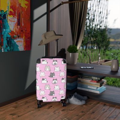 Kawaii Suitcase - A charming suitcase adorned with cute and adorable designs, perfect for travelers who love all things kawaii.