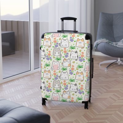 Kawaii Suitcase - A charming suitcase adorned with cute and adorable designs, perfect for travelers who love all things kawaii.