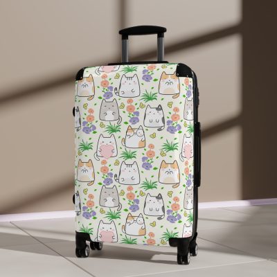 Kawaii Suitcase - A charming suitcase adorned with cute and adorable designs, perfect for travelers who love all things kawaii.