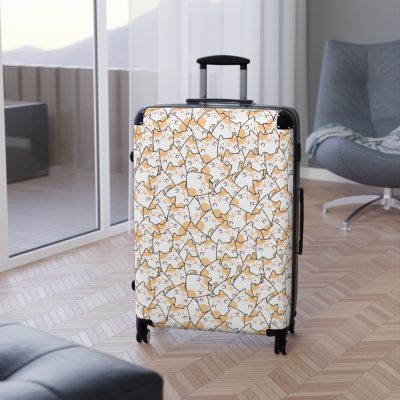 Kawaii Suitcase - A charming suitcase adorned with cute and adorable designs, perfect for travelers who love all things kawaii.