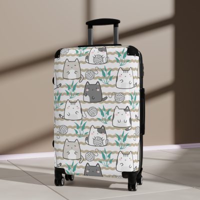 Kawaii Suitcase - A charming suitcase adorned with cute and adorable designs, perfect for travelers who love all things kawaii.