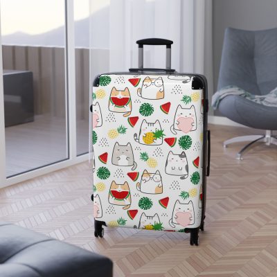 Kawaii Suitcase - A charming suitcase adorned with cute and adorable designs, perfect for travelers who love all things kawaii.