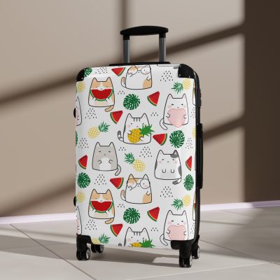 Kawaii Suitcase - A charming suitcase adorned with cute and adorable designs, perfect for travelers who love all things kawaii.