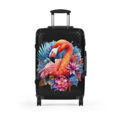 Flamingo Suitcase - Stylish Flamingo Themed Luggage with Vibrant Design