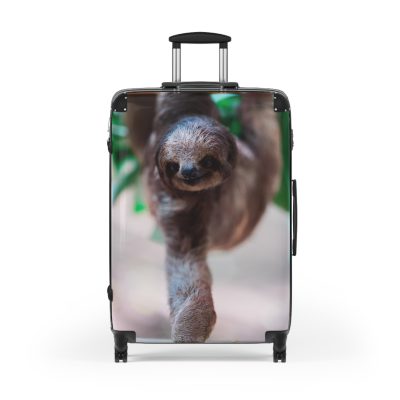 Sloth Suitcase - Adorable Sloth-Themed Luggage for Relaxing Travel