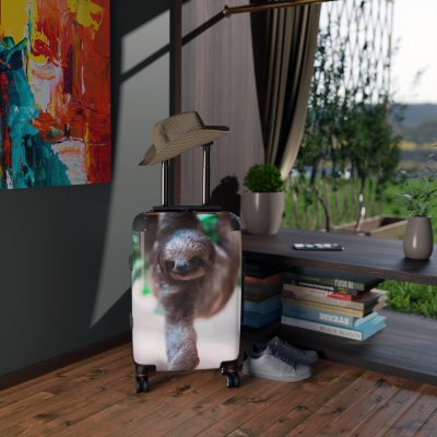 Sloth Suitcase - Adorable Sloth-Themed Luggage for Relaxing Travel