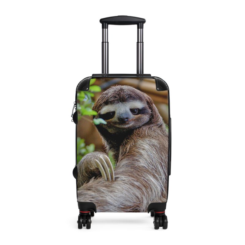 Sloth Suitcase - Adorable Sloth-Themed Luggage for Relaxing Travel