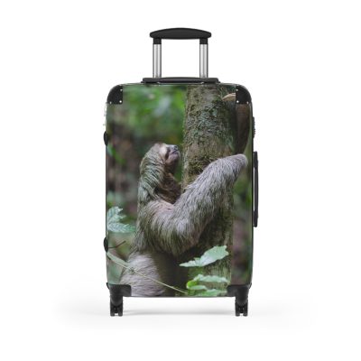 Sloth Suitcase - Adorable Sloth-Themed Luggage for Relaxing Travel