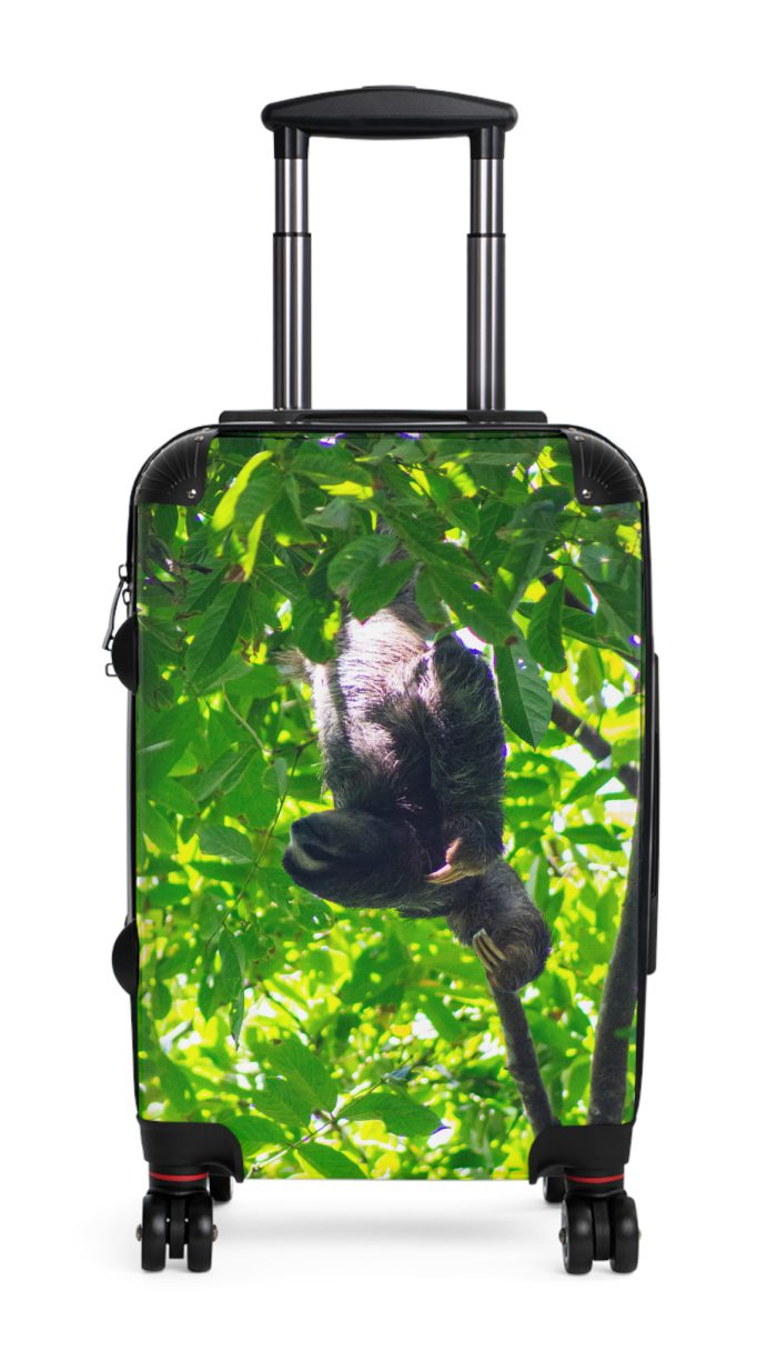 Sloth Suitcase - Adorable Sloth-Themed Luggage for Relaxing Travel