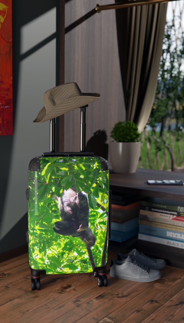 Sloth Suitcase - Adorable Sloth-Themed Luggage for Relaxing Travel