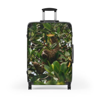 Sloth Suitcase - Adorable Sloth-Themed Luggage for Relaxing Travel