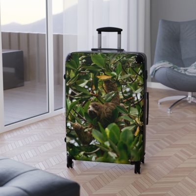 Sloth Suitcase - Adorable Sloth-Themed Luggage for Relaxing Travel