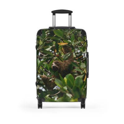 Sloth Suitcase - Adorable Sloth-Themed Luggage for Relaxing Travel