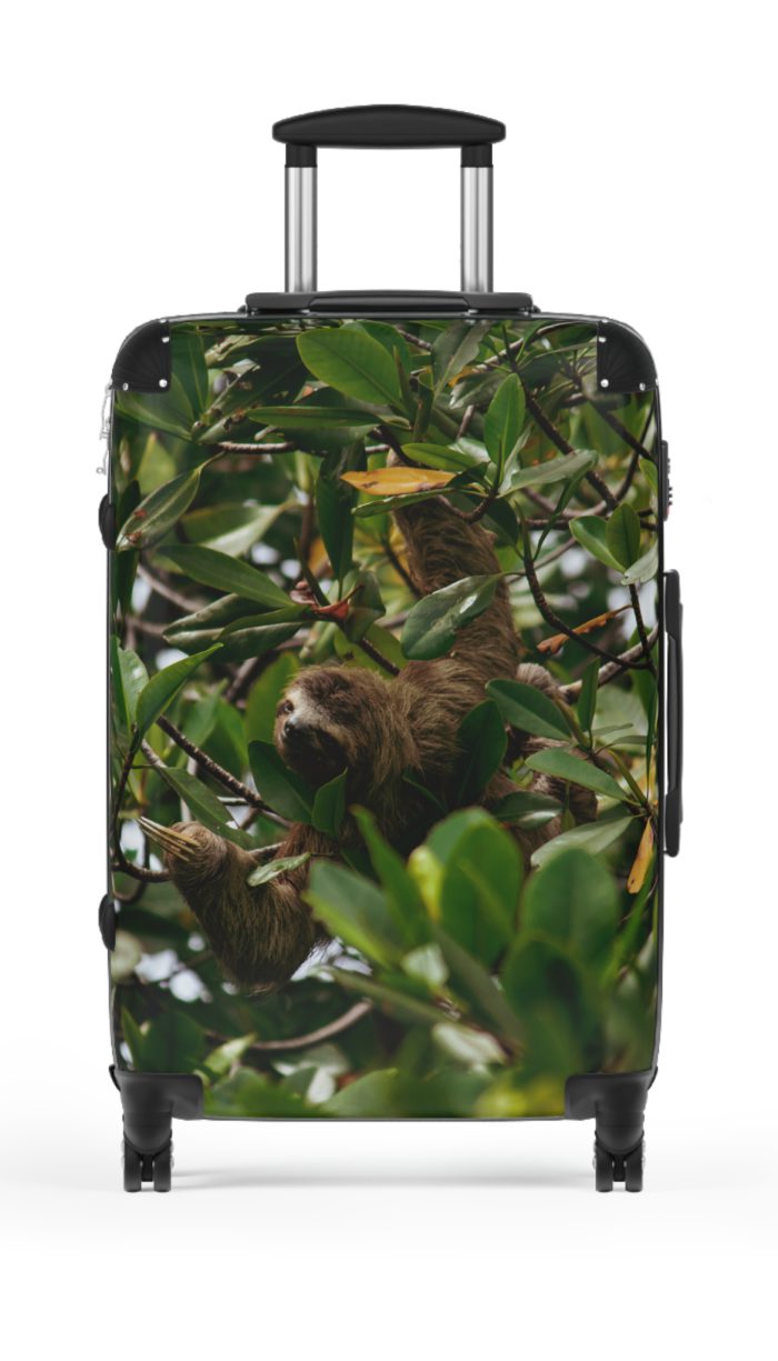 Sloth Suitcase - Adorable Sloth-Themed Luggage for Relaxing Travel