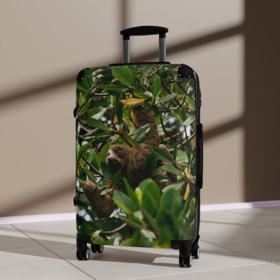 Sloth Suitcase - Adorable Sloth-Themed Luggage for Relaxing Travel