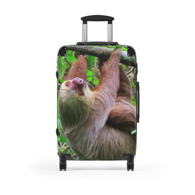 Sloth Suitcase - Adorable Sloth-Themed Luggage for Relaxing Travel