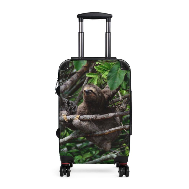 Sloth Suitcase - Adorable Sloth-Themed Luggage for Relaxing Travel