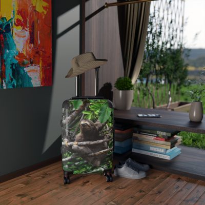 Sloth Suitcase - Adorable Sloth-Themed Luggage for Relaxing Travel